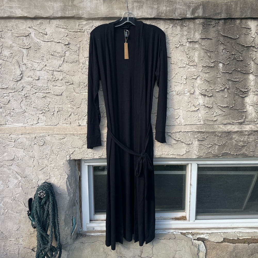 SKIMS Robe Womens Size Medium Black